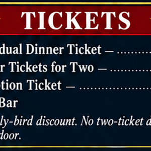 Eisenhower Reception Ticket 2026