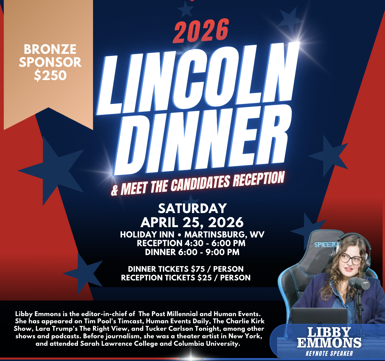 Lincoln Dinner Bronze Sponsor