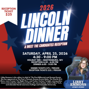Lincoln Dinner Reception Ticket 2026